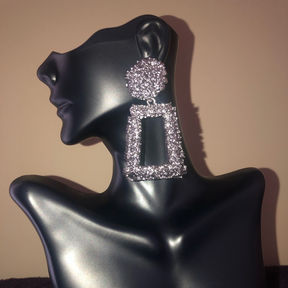 Silver Fashion Earrings